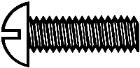 Heavy-Duty Brass Machine Screws – 1/2" x .060" (Pack of 10)