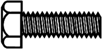Brass Hex Head Screws 3/8 x .047 - The Perfect Fasteners Pack of 12 for Your Projects